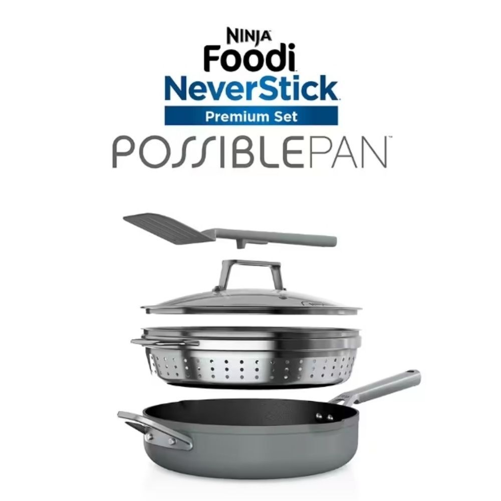 Ninja Foodi Never Stick Premium Set 4QT PossiblePan